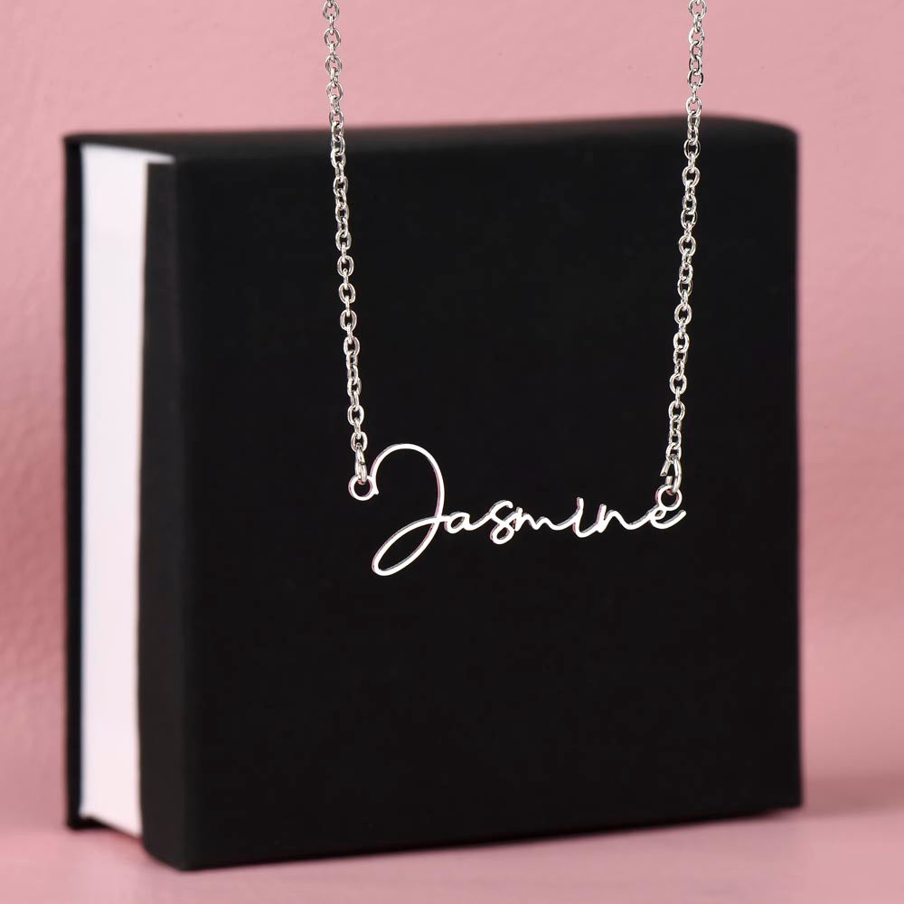 To My Daughter Necklace – Gift with Love Message from Mom