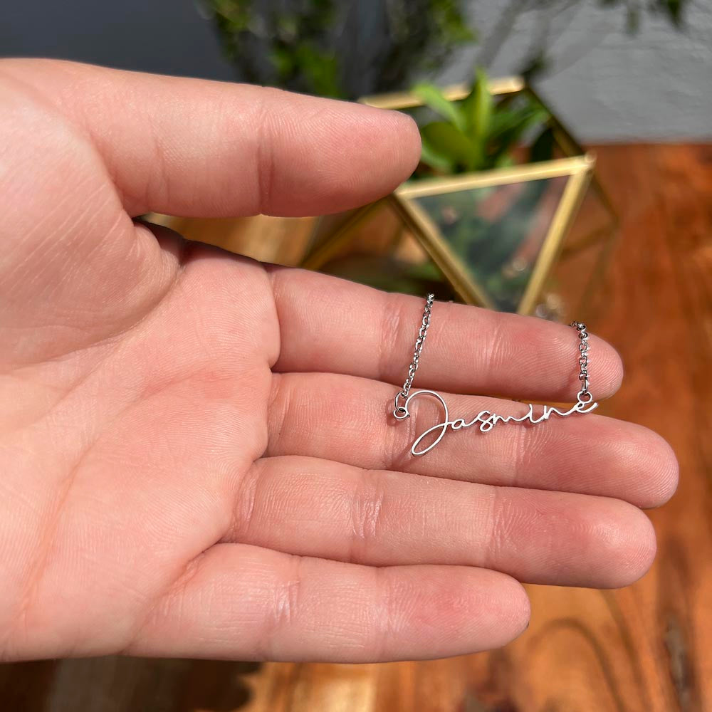 To My Daughter Necklace – Gift with Love Message from Mom