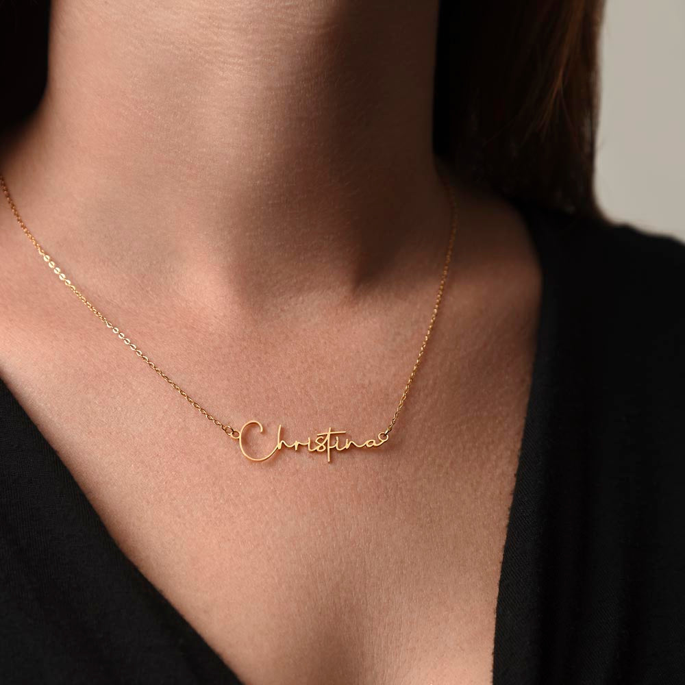 To My Daughter Necklace – Gift with Love Message from Mom
