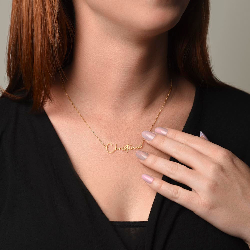 To My Daughter Necklace – Gift with Love Message from Mom