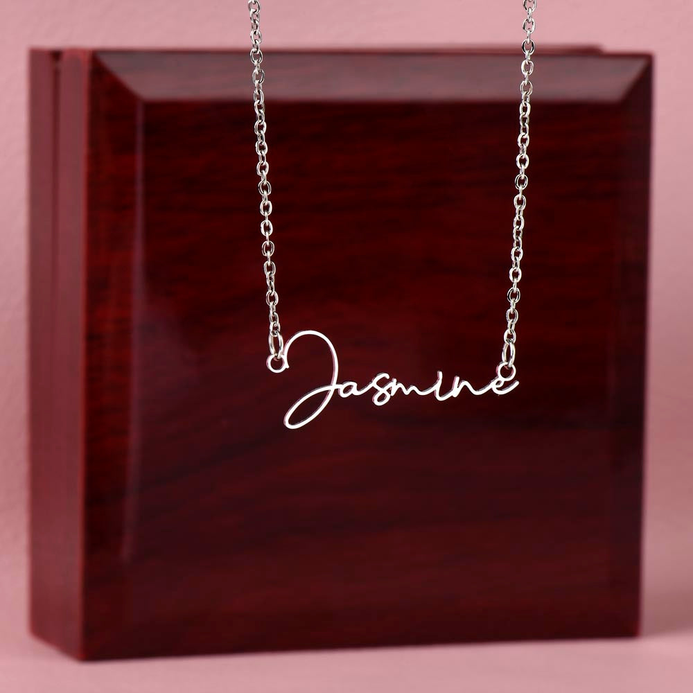 To My Daughter Necklace – Gift with Love Message from Mom